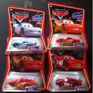  Disney Pixar Cars Movie Supercharged the 4 Mcqueens 