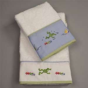  gordonsbury froggy pond hand towel