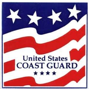  MILITARY GIFTS COAST GUARD CERAMIC WALL PLAQUE by Besheer Art 