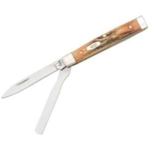  Case Knives 5536 Baby Doc Pocket Knife with Genuine Stag 