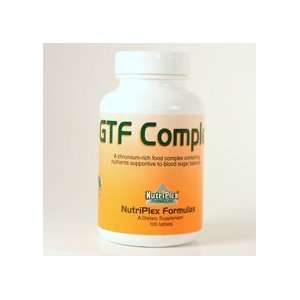  NutriPlex Formulas GTF Complex 100 Tablets Health 