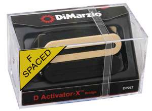 DiMarzio D Activator X™ Bridge DP222BC F Spaced Black/Cream