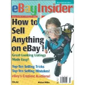     Insider   How to Sell Anything on  Michael Miller Books