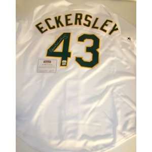Dennis Eckersley Autographed Jersey   Authentic   Autographed MLB 