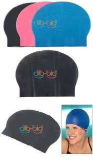 Fashion Durable Sporty Silicone Swim Cap Swimming Hat  
