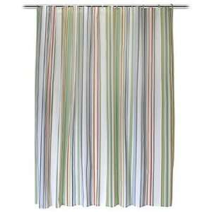   STRIPES retro new FABRIC Shower Curtain MOD  72