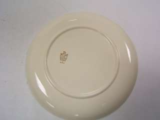 French Saxon China Co vintage Tulip dinner plate 10  