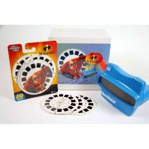 Incredibles ViewMaster Gift Set   Viewer and 3 Reel Set 