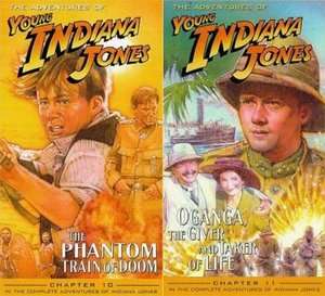 YOUNG INDIANA JONES 10 + 11 New VHS 4 Episodes  