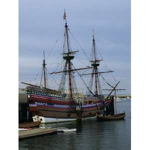 com Mayflower Tourist Ship, Plymouth, Massachusetts, New England, USA 