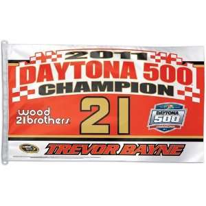   21 Trevor Bayne Flag 3x5 2011 Daytona 500 Champion