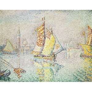 Hand Made Oil Reproduction   Paul Signac   24 x 18 inches   The Yellow 