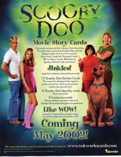 Promo  Scooby Doo Movie Story Sell Sheet  