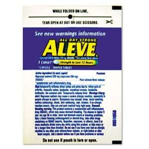 Aleve Pain Reliever Tablets Refill Packs LIL51030