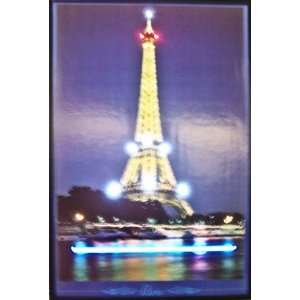  Eiffel Tower Neon/LED Poster