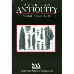 American Antiquity (74 no. 3) Alison E. Rautmann  Books