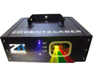 270mW American RGY DMX DJ Laser Light 4 Tri Color  