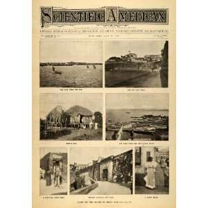 1898 Cover Scientific American Puerto Rico Snapshots   Original Cover 