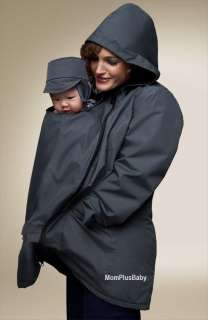   WEEKEND MATERNITY Waterproof MAMA COAT JACKET w/ Baby Hat  