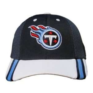  NFL Reebok Tennessee Titans Velcro Strap Hat Cap   Navy 