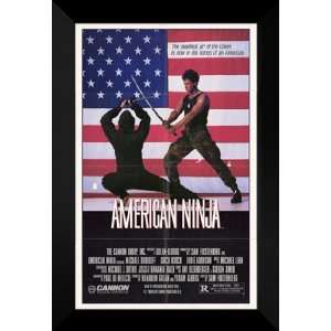  American Ninja 27x40 FRAMED Movie Poster   Style A 1985 