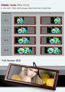 10.2 Inch Hitachi Digital Screen Mirror Design LCD Back View Monitor