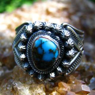 Navajo Gary Reeves Turquoise Mountain Ring  