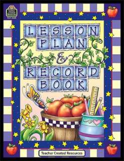   Lesson Plan and Record Book by Teacher Created 