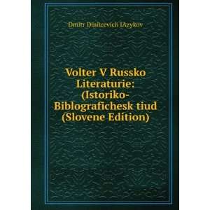  Volter V Russko Literaturie (Istoriko Biblografichesk 