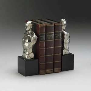   01895 Hercules Bookends, Bishop Cross Candle Holder