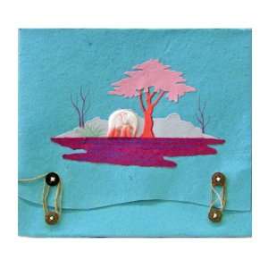 Ellie Pooh Elephant Dung Paper Gift Set, Robins Egg Blue (LGP Light 