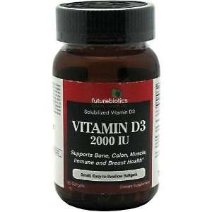  Futurebiotics Vitamin D3 2000 IU (Vitamins / Minerals 