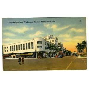  Liggett Rexall Drug Store Lincoln Rd Miami Beach FL 