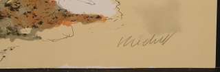Urbain Huchet, Black Stockings II, Hand Signed Original Lithograph 