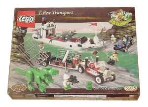 Lego Adventurers Dino Island T Rex Transport 5975  