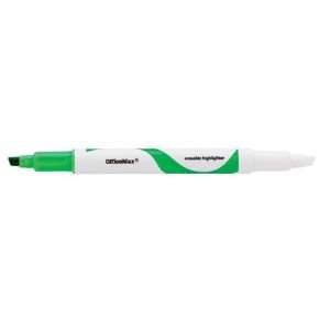  OfficeMax Pen Style Chisel Tip Erasable Highlighters, 5 