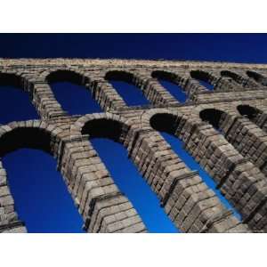  Roman Aqueduct Built in 1st Century AD, Segovia, Castilla 