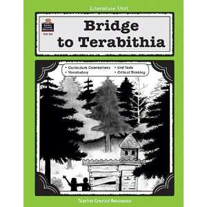  7 Pack TEACHER CREATED RESOURCES BRIDGE TO TERABITHIA 