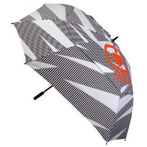  Ogio Golf Adult Umbrella   White Stripes/Burst / One Size 