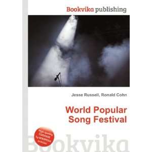  World Popular Song Festival Ronald Cohn Jesse Russell 