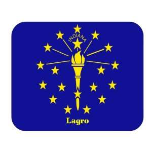  US State Flag   Lagro, Indiana (IN) Mouse Pad Everything 