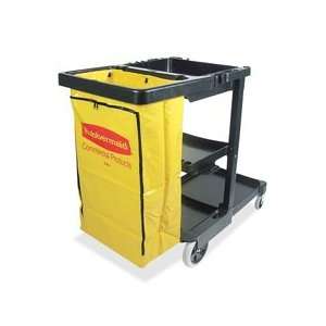   Commercial Products Janitor Cart,8 Wheels,4