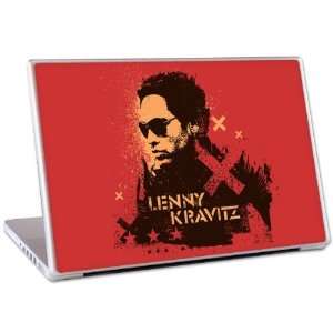   in. Laptop For Mac & PC  Lenny Kravitz  Stencil Red Skin Electronics
