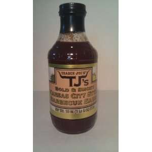 Trader Joes TJs Bold & Smoky Kansas City Style Barbecue Sauce 