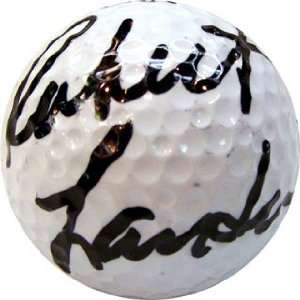 Robert Landers Autographed Golf Ball