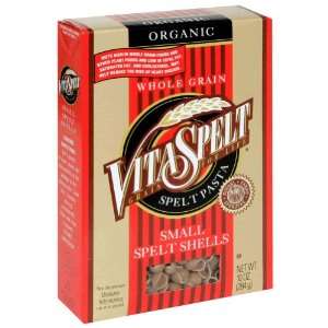 Vita Spelt, Pasta Wholesplt Shell Org, 10 Ounce  Grocery 