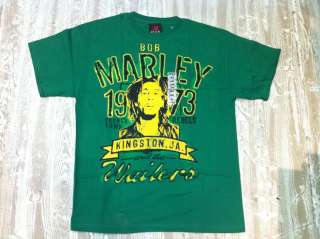 Licensed Bob Marley And The Wailers Kingston Jamaica Adult Shirt 
