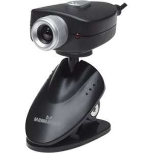  NEW Manhattan 460668 Webcam   0.3 Megapixel   Black 