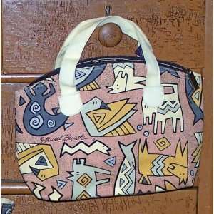   Burch Designer Mini Tote ~ Aztec Ancient Artifacts 