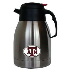  Texas A & M Aggies Coffee Carafe 2 Liter Stainless Steel 